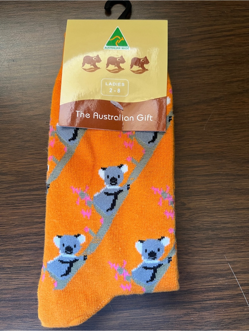 NWT - Australian Made Koala Socks -Size 4-10